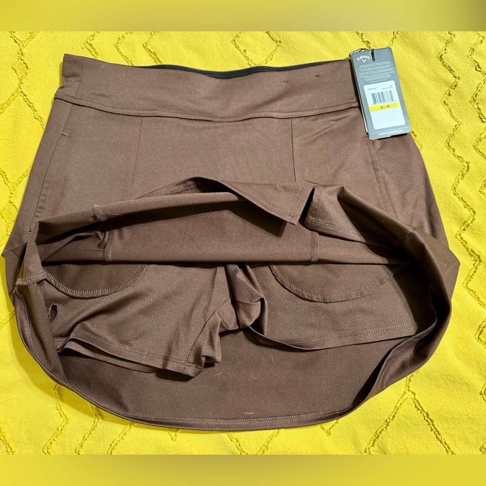 Women’s Callaway TrueSculpt Skort Coffee Size Medium - Picture 2 of 5